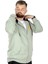 Erkek Sweat Kapşonlu Fermuarlı Karmashek 22538 Su Yeşili 3