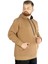 Erkek Sweatshirt Kapşonlu Pocket Basic 20562 Sütlükahve 2