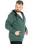 Mode Xl Erkek Sweatshirt Kapşonlu Zippered Basic 20543 Nefti 2
