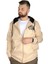 Erkek Sweat Kapşon Fermuarlı Keep On 22533 Bej 1