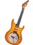 Vintage Duvar Saati Gitar Müzik Hediyeler Gitar Çalarlar Kolay Asılı Dekorlar Yatak Odası Oturma Odası (Açık Kahverengi) (Yurt Dışından) 1