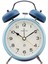 Ikiz Zil Çalar Saat, Retro Ikiz Zil Süper Yüksek Alarm Saati, Pille Çalışan, Ağır Uyuyanlar Için Süper Yüksek Sesli Alarm Saati, Arkadan Aydınlatmalı Başucu ile Pille Çalışan (Açık (Yurt Dışından) 1