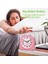 Analog Alarm Saati Ağır Uyuyanlar Için Pille Çalışan Yetişkinler Yatak Odaları Başucu Çocuklar Gençler Gece Işığıyla Geçmeyen Alarm Saatleri (Pembe) (Yurt Dışından) 3