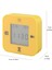 Saat/termometre/alarm/zamanlayıcı, 4 Fonksiyonlu Masa Saati (Sarı) (Yurt Dışından) 3