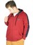 Büyük Beden Erkek Sweatshirt Arm Strap 21503 Bordo 3