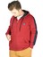 Büyük Beden Erkek Sweatshirt Arm Strap 21503 Bordo 4