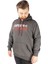 Büyük Beden Erkek Sweat Kapşon Super 21512 Antramelanj 1