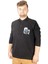 Erkek Sweat Polo Recycle Selanik Losangeles B20420 Siyah 1