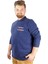 Erkek Sweat Polo Selanik Embroidered 20442 Indigo 2