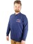 Erkek Sweat Polo Selanik Embroidered 20442 Indigo 5