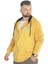 Erkek Sweat Kapşonlu Fermuarlı Vintage 22537 Hardal 2