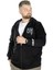 Erkek Sweat Kapşon Fermuarlı Keep On 22533 Siyah 1