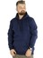 Mode Xl Erkek Sweatshirt Kapşonlu Pocket Basic 20562 Indigo 1