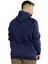 Mode Xl Erkek Sweatshirt Kapşonlu Pocket Basic 20562 Indigo 3