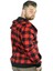 Erkek Oduncu Kapsonlu Sweat Pocket 21574 Kırmızı 4