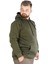 Erkek Sweatshirt Kapşonlu Pocket Basic 20562 Haki 4
