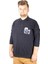 Erkek Sweat Polo Recycle Selanik Losangeles B20420 Lacivert 1