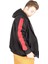 Büyük Beden Erkek Sweatshirt Arm Strap 21503 Siyah 2