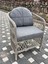 Tire Rattan 2+1+1+Masa Bahçe Takımı,kayrak Gri 3