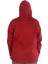 Erkek Sweat Kapşon Pike Basic 22532 Bordo 3