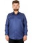 Erkek Gömlek Ukol Gabardin Çift Cep 20360 Indigo 1