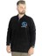 Erkek Sweatshirt Polo Selanik Sailing Crew 22442 Siyah 1