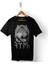 Tsk Göktürkçe Eski Türk Bozkurt Wolf Kurt Hilal Baskılı Tişört T-Shirt 1