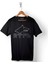 Göktürkçe Türk Bozkurt Logosu Baskılı Tişört T-Shirt 1