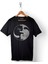 Ying Yang Black Hipster Cat Kara Kedi Baskılı Tişört Unisex T-Shirt 1