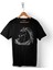 At Silüet Fotoğrafı Horse Horses Rıding Heart Beat Baskılı Tişört Unisex T-Shirt 1