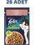 Sensations Somonlu Karidesli Jel Pouch Kedi 26X85 gr 1