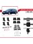Bmw Serie 5 (E61) Touring 2003-2010 Arası ile Uyumlu Ace-4 Ara Atkı Tavan Barı Gri 5