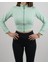 Sweatshirt Crop Uzun Kollu Önden Fermuarlı 2