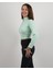 Sweatshirt Crop Uzun Kollu Önden Fermuarlı 4