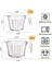 Kulplu Cam Beher 500mL - Isıya Dayanıklı Ölçü Kabı - 5 Adetlik Toptan Set 3