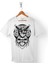 Vıper Logos Skull Kuru Kafa Bıçak Skeleton Satanist Erkek Tişört 1