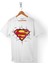 Superman Super Man Logo 3 Boyutlu Erkek Tişört 1