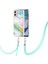 Motorola Moto G53 5g / G13 4g Tpu Kapak Elektürülüm Imd Mermer Desenli Telefon Kılıfı Lanyard (Yurt Dışından) 1