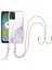 Motorola Moto E13 4g Imd Mermer Desenli Telefon Kılıfı Elektrokaplatma Tpu Krizle Anti-Çizelge Kapağı Lanyard (Yurt Dışından) 2