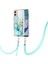Motorola Moto G53 5g / G13 4g Tpu Kapak Elektürülüm Imd Mermer Desenli Telefon Kılıfı Lanyard (Yurt Dışından) 1