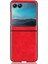 Motorola Razr 40 Ultra 5g Koruyucu Telefon Kılıfı Pu Deri Kaplamalı Pc Litchi Doku Kapağı (Yurt Dışından) 2