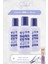 Aseton Sümbül Mor 200 Ml X 3 Adet, Oval Makyaj Pamuğu 40' Lı Ve Tırnak Makası 1