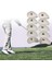 10 Adet Golf Kulübü Demir Headcover Set Koruma Bekçisi Koruyucu Beyaz (Yurt Dışından) 3