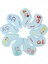 9 Adet Golf Iron Club Kafa Kapakları Set Hafif Koruyucu Headcover Sleeve Blue (Yurt Dışından) 2