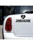 Kalpli 67 Zonguldak Araba Sticker Siyah 20X15 cm 1