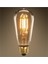 4 Watt Flamanlı Rustik Armut Model E27 Duy 6 Adet 3