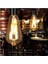 ST64 Flamanlı Rustik 6W LED Ampul 10'lu Dekoratif Vintage Aydınlatma 4