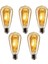 ST64 Flamanlı Rustik 4W LED Ampul 5'li Dekoratif Vintage Aydınlatma 1