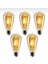4W Rustik LED Ampül 5'li Paket 1