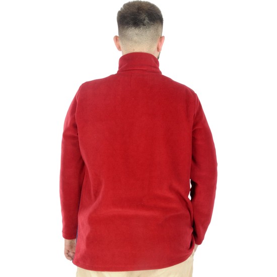 Mode Xl Erkek Sweat Polo Yaka Yarım Fermuarlı Polar 22552 Fiyatı